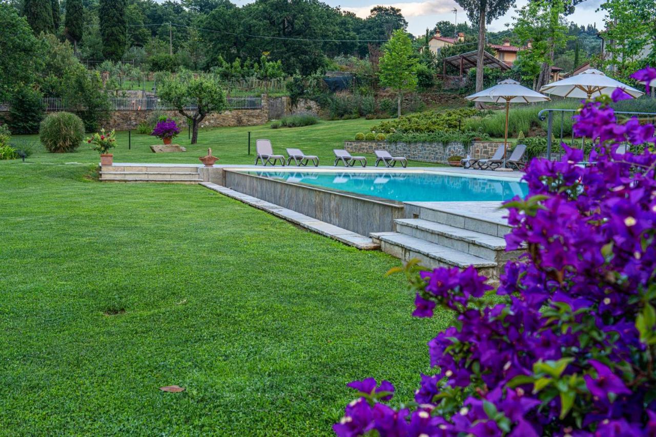 Villa D'Epoca Carniani Arezzo Bagian luar foto