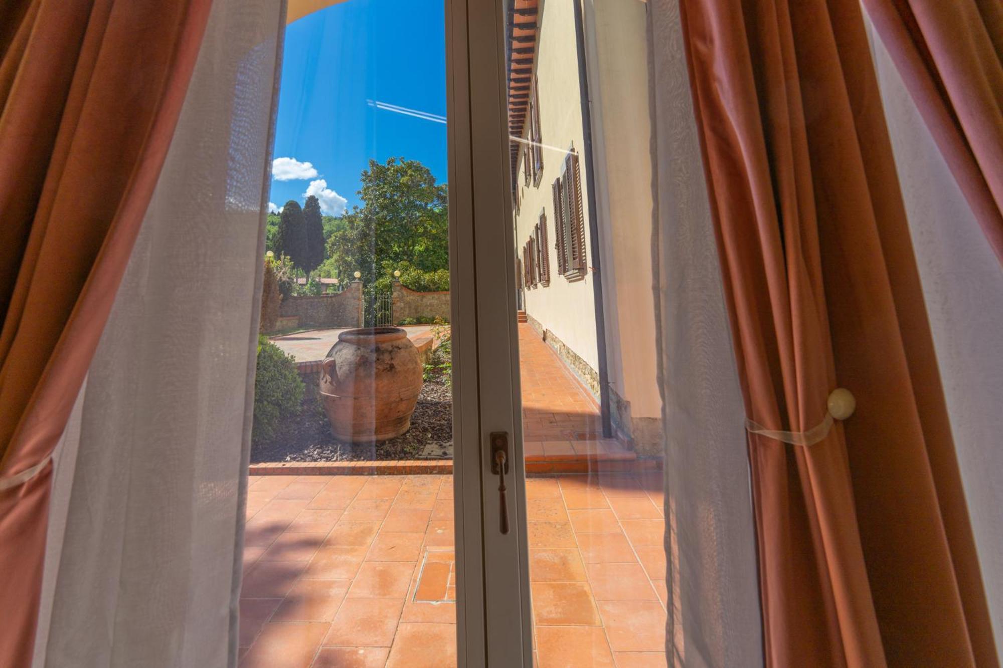 Villa D'Epoca Carniani Arezzo Bagian luar foto