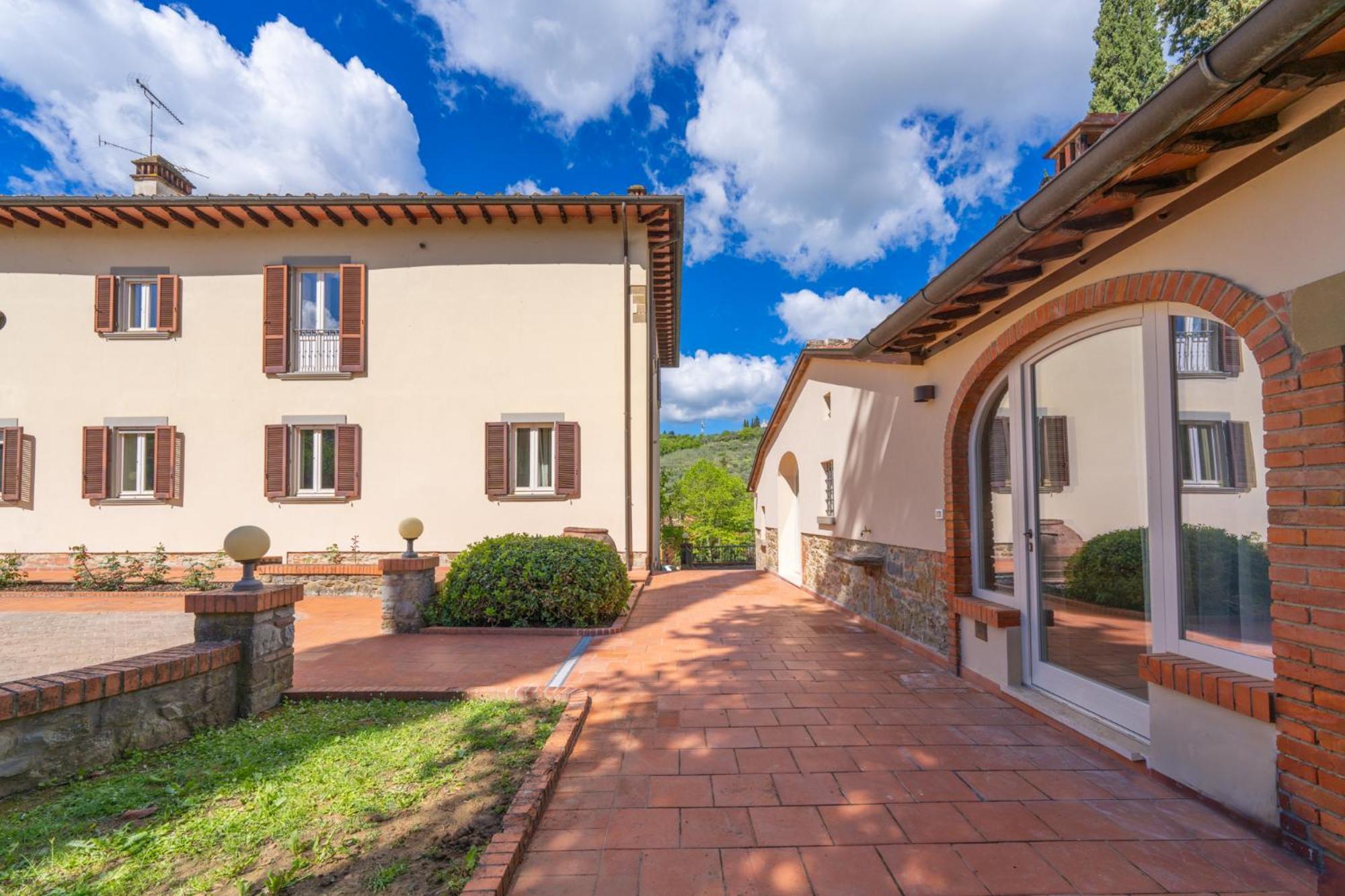 Villa D'Epoca Carniani Arezzo Bagian luar foto