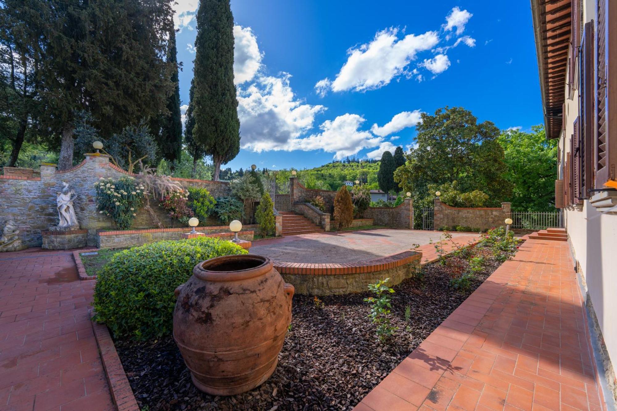 Villa D'Epoca Carniani Arezzo Bagian luar foto