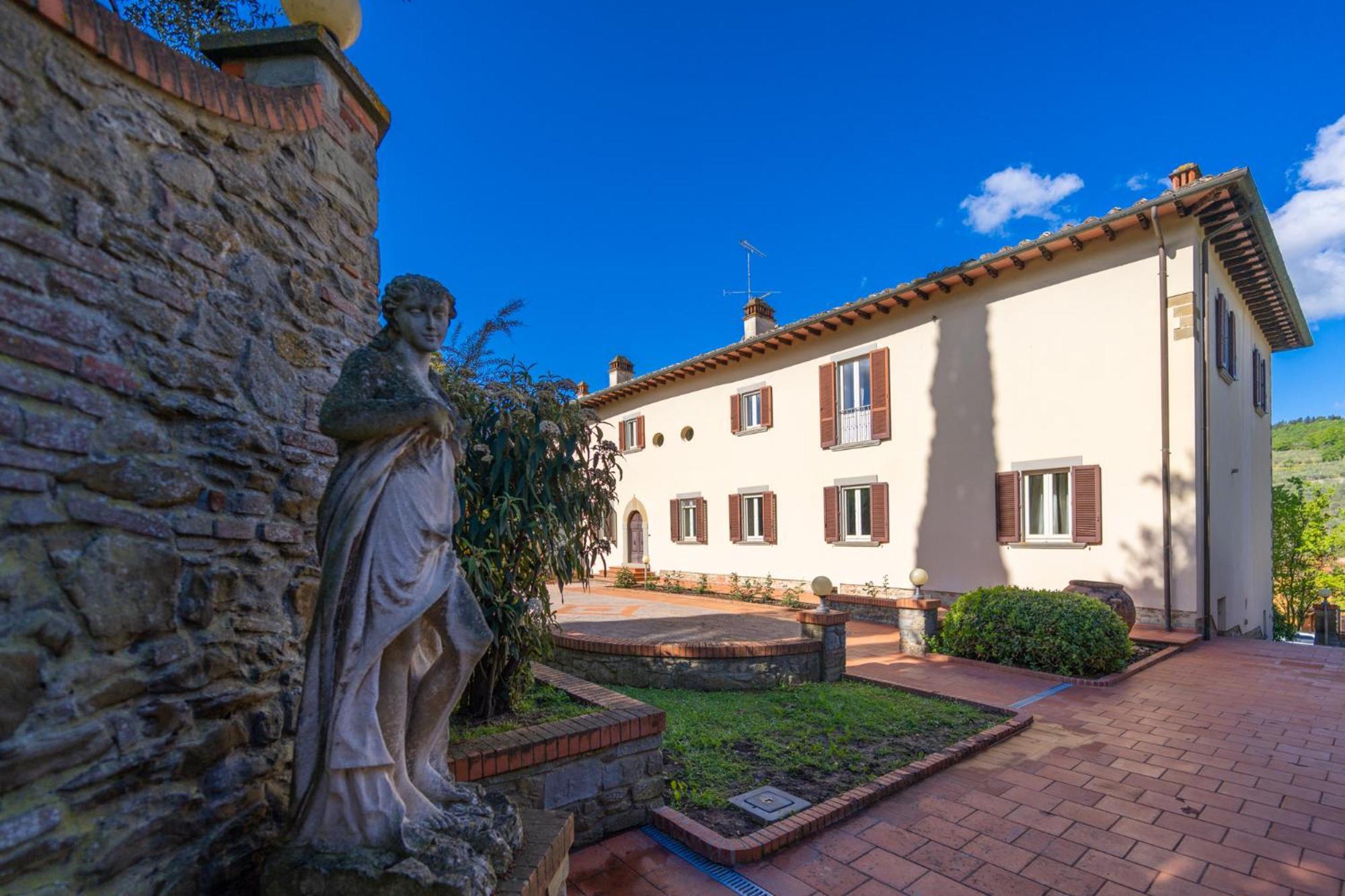 Villa D'Epoca Carniani Arezzo Bagian luar foto